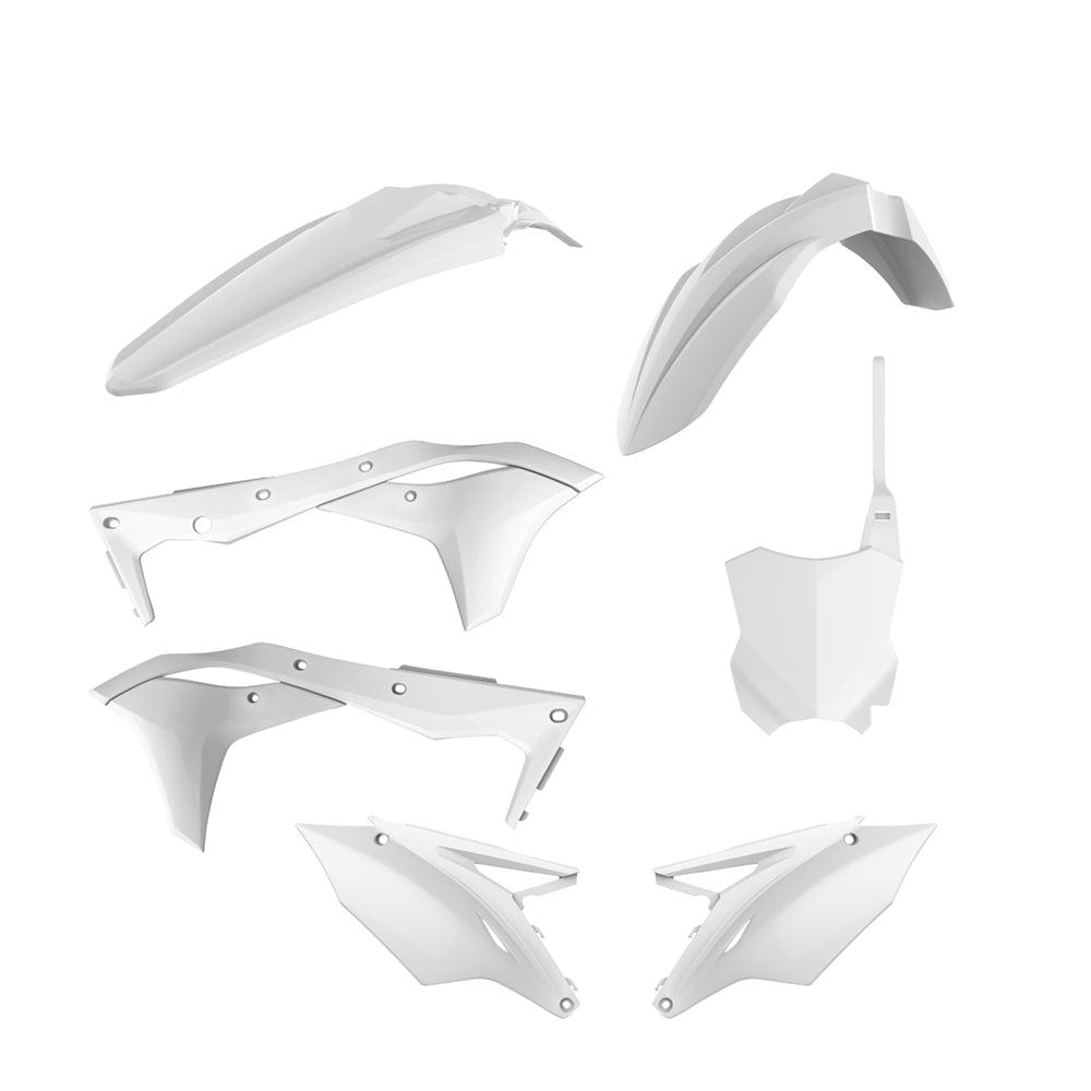 Polisport Plastics Box Kit For Kawasaki KX 250F White 2017-2018